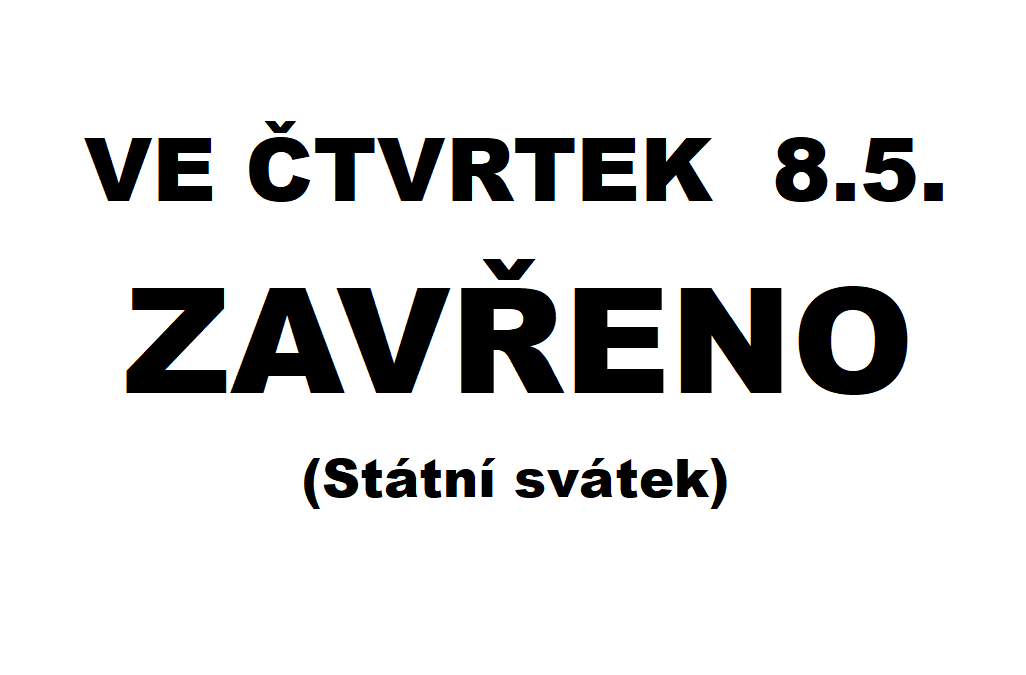 8.5. ZAVŘENO